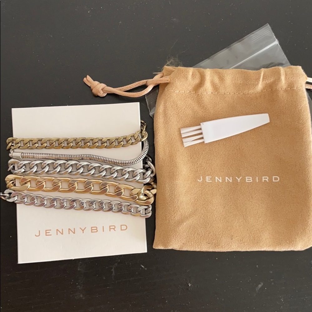 Jenny bird chain bracelet NWT